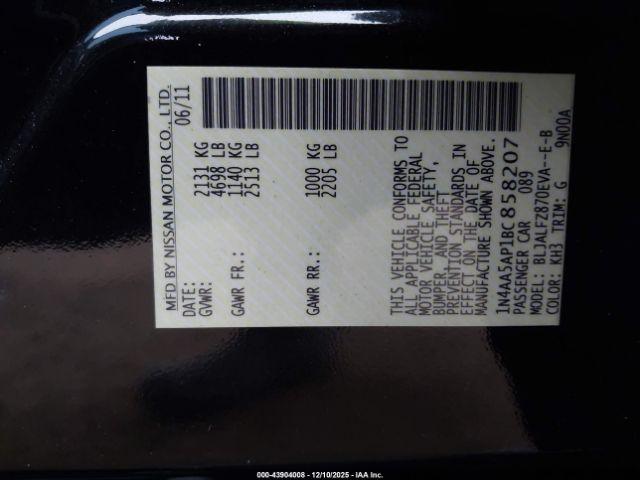 Nissan Maxima 3.5 Sv Image 2