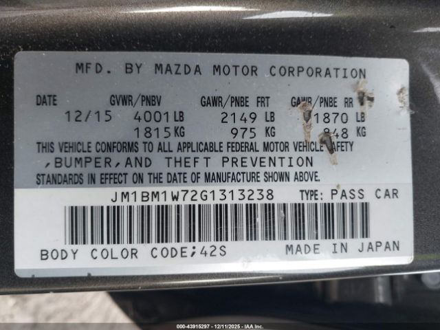 Mazda Mazda3 I Touring Image 7