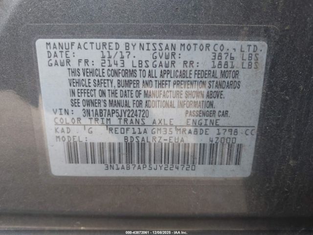 Nissan Sentra Sr Image 7